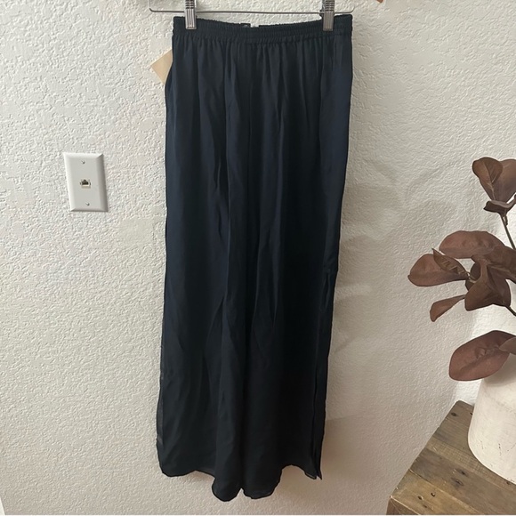 Anne Namba Designs Silk Wide Leg Double Layer Pant 
size small - Picture 4 of 9